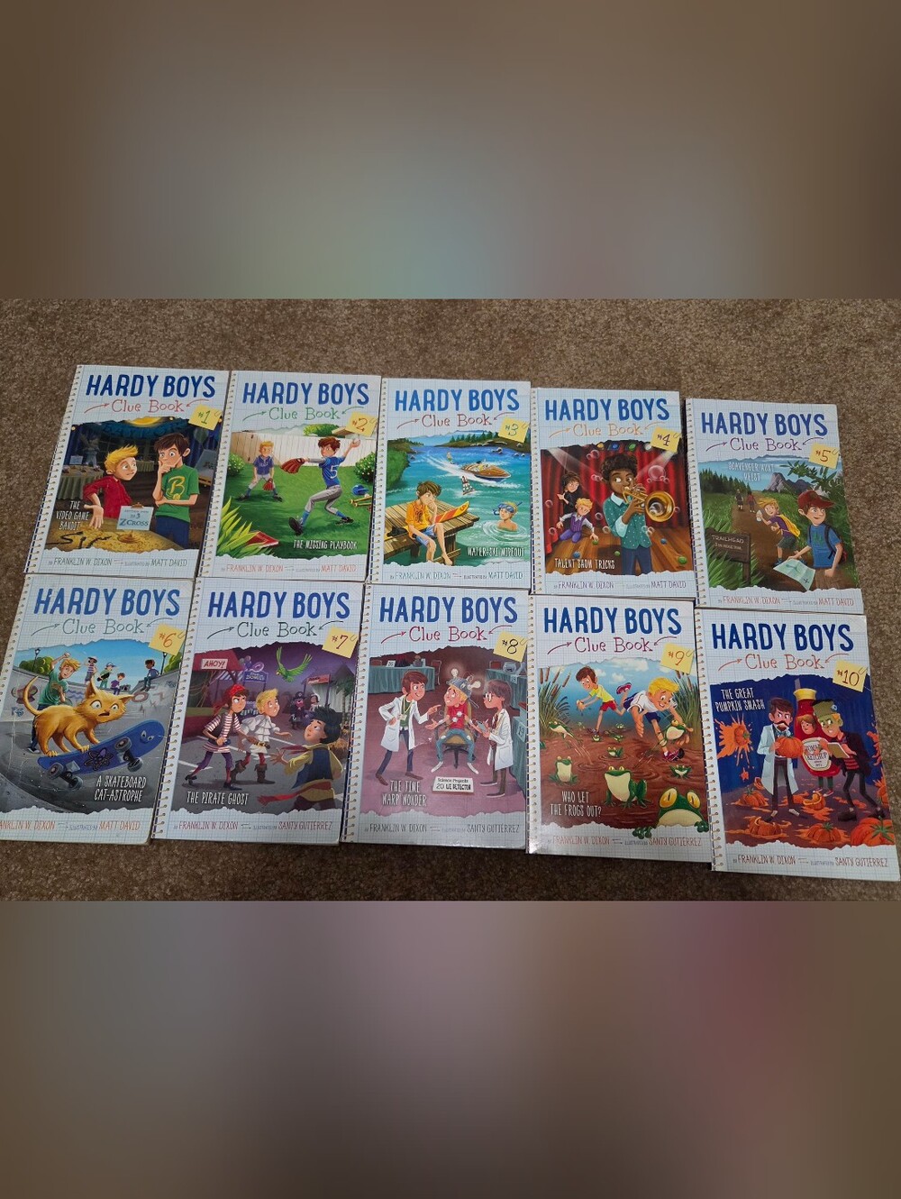 Hardy Boys Clue Books